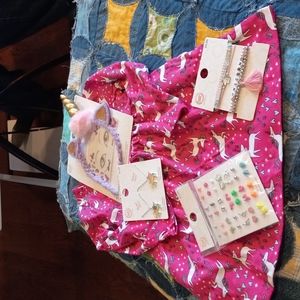 Unicorn bundle dress and accessories